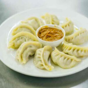 veg momo dumpling